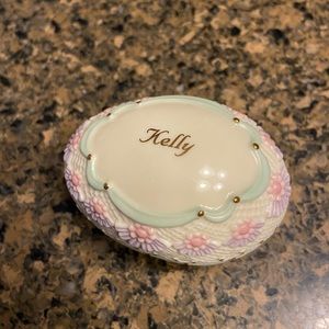 Lenox “Emerald Lace” Easter Egg Figurine